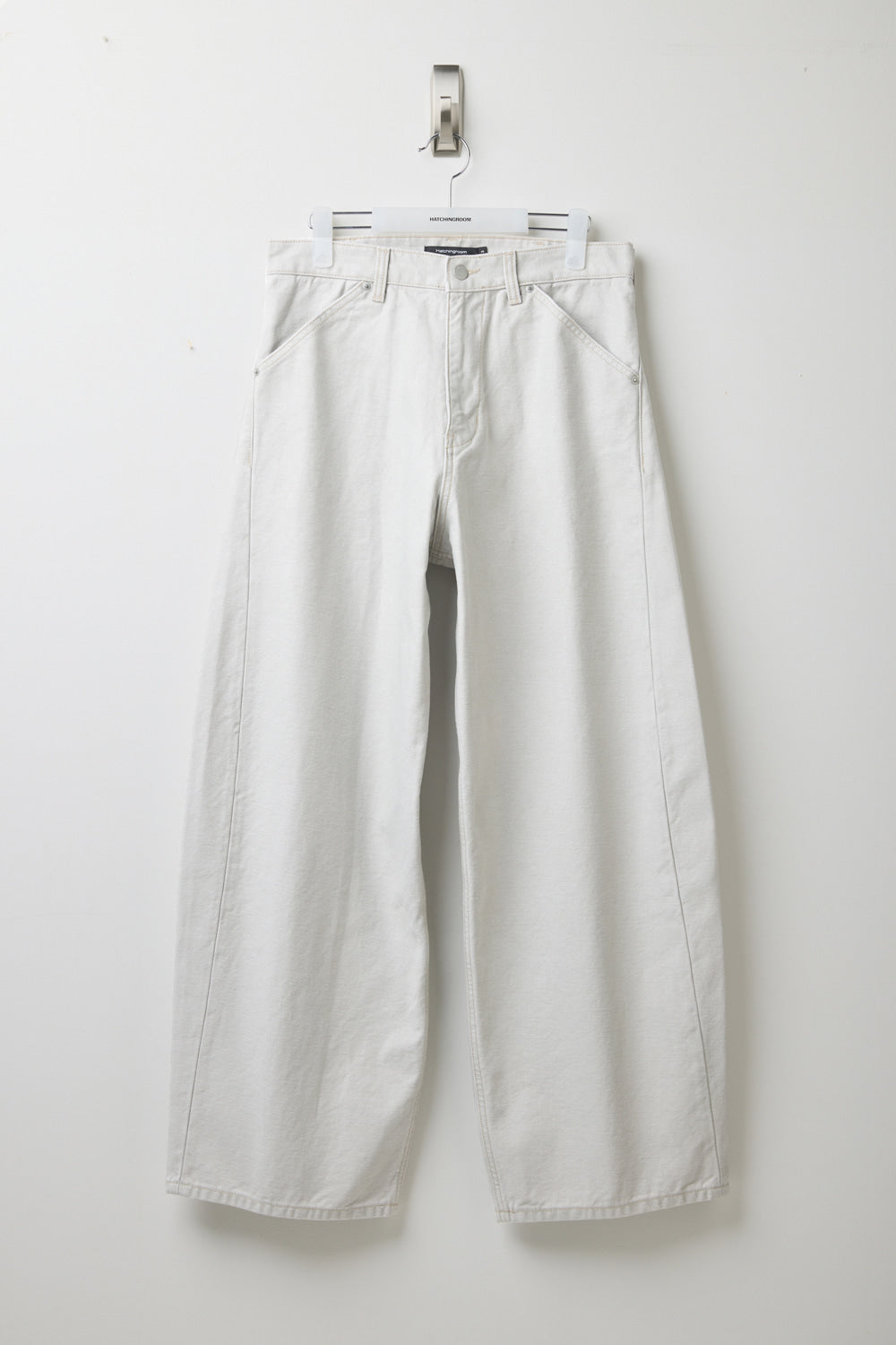 Hatchingroom - Wide Curve Jeans (Light Grey) product image 1 | TRAB K-Fashion Australia