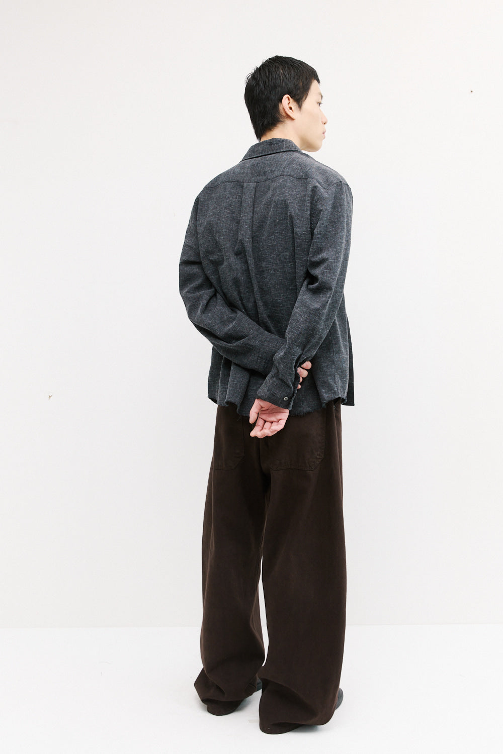 Hatchingroom - Museum Shirt Slub (Grey) product image 7 | TRAB K-Fashion Australia