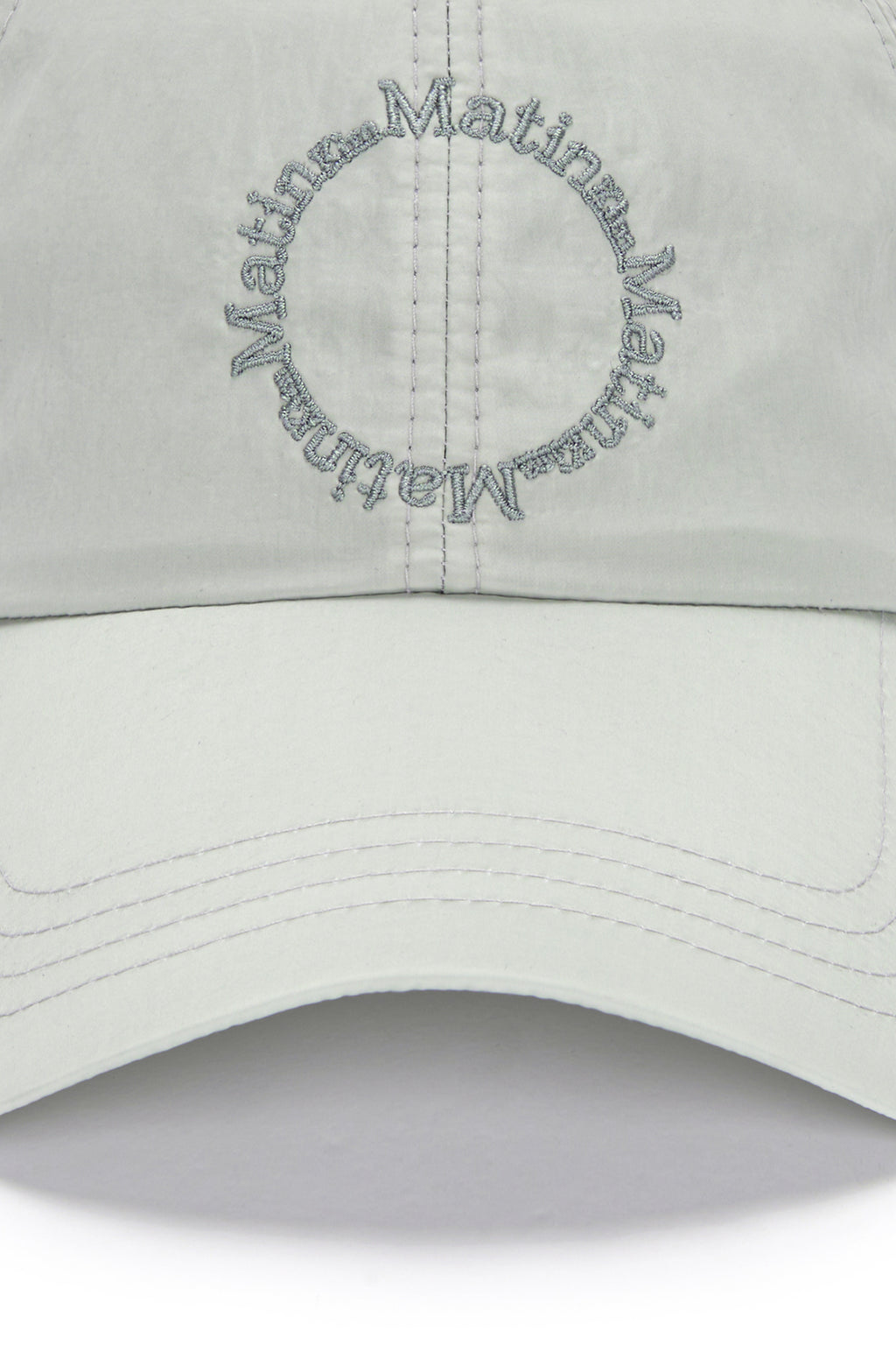 Matin Kim - Crisp Logo Ball Cap (Mint) product image 4 | TRAB K-Fashion Australia