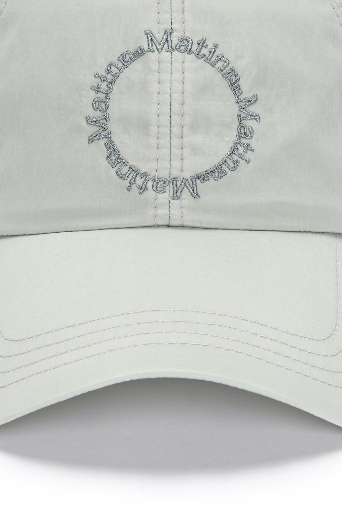 Matin Kim - Crisp Logo Ball Cap (Mint) product image 4 | TRAB K-Fashion Australia