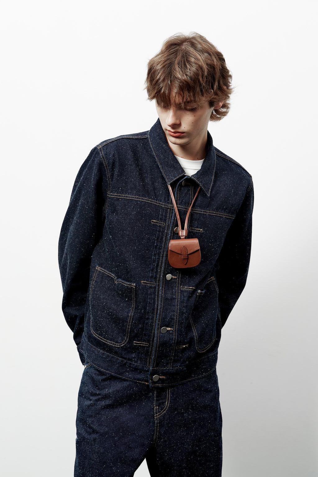 Stu - Husk Indigo Denim Jacket (Blue) product image 12 | TRAB K-Fashion Australia