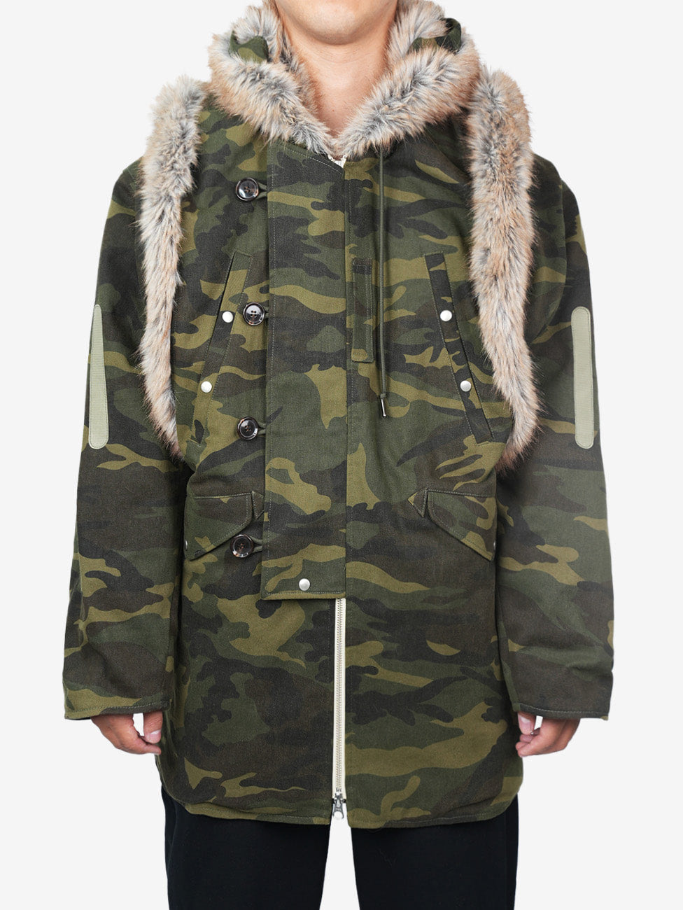 Juntae Kim - Paneled Hoodie N-3b Parka (OC1) product image 1 | TRAB K-Fashion Australia