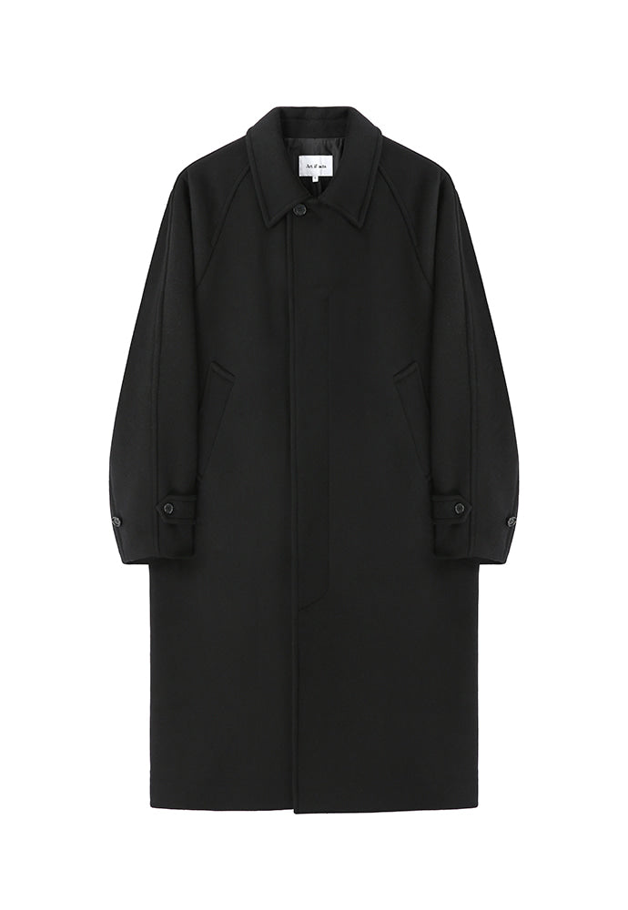 Art if acts - Cashmere Soutien Collar Coat (Black) product image 9 | TRAB K-Fashion Australia