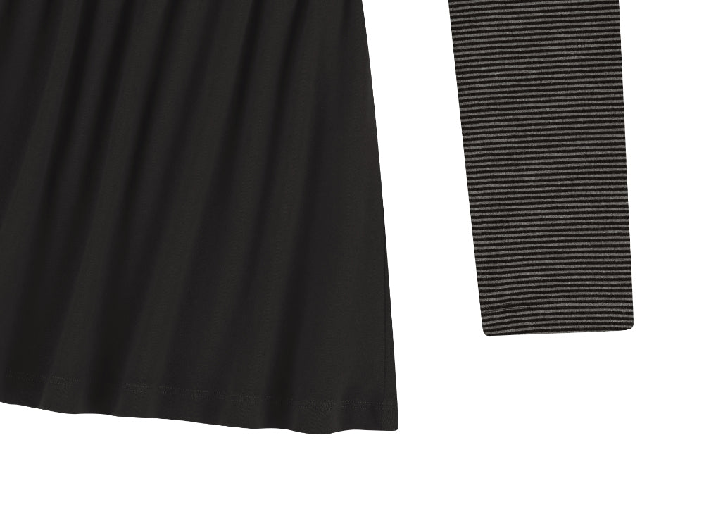 Coyseio - Coy Stripe Dress (Brown) product image 18 | TRAB K-Fashion Australia