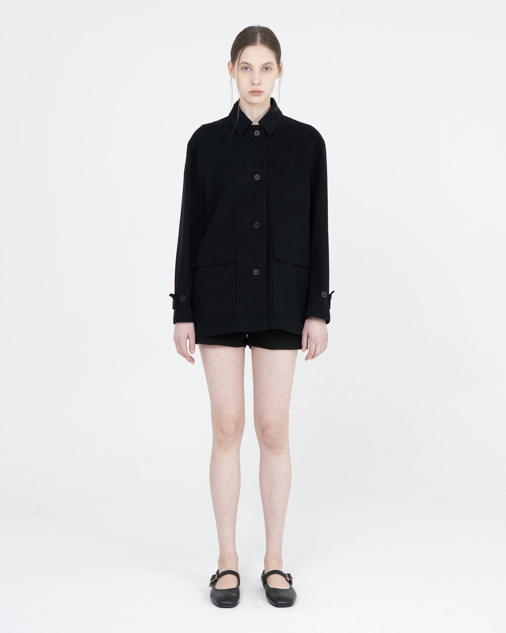 Brownyard - Half Jacket (Black) product image 2 | TRAB K-Fashion Australia