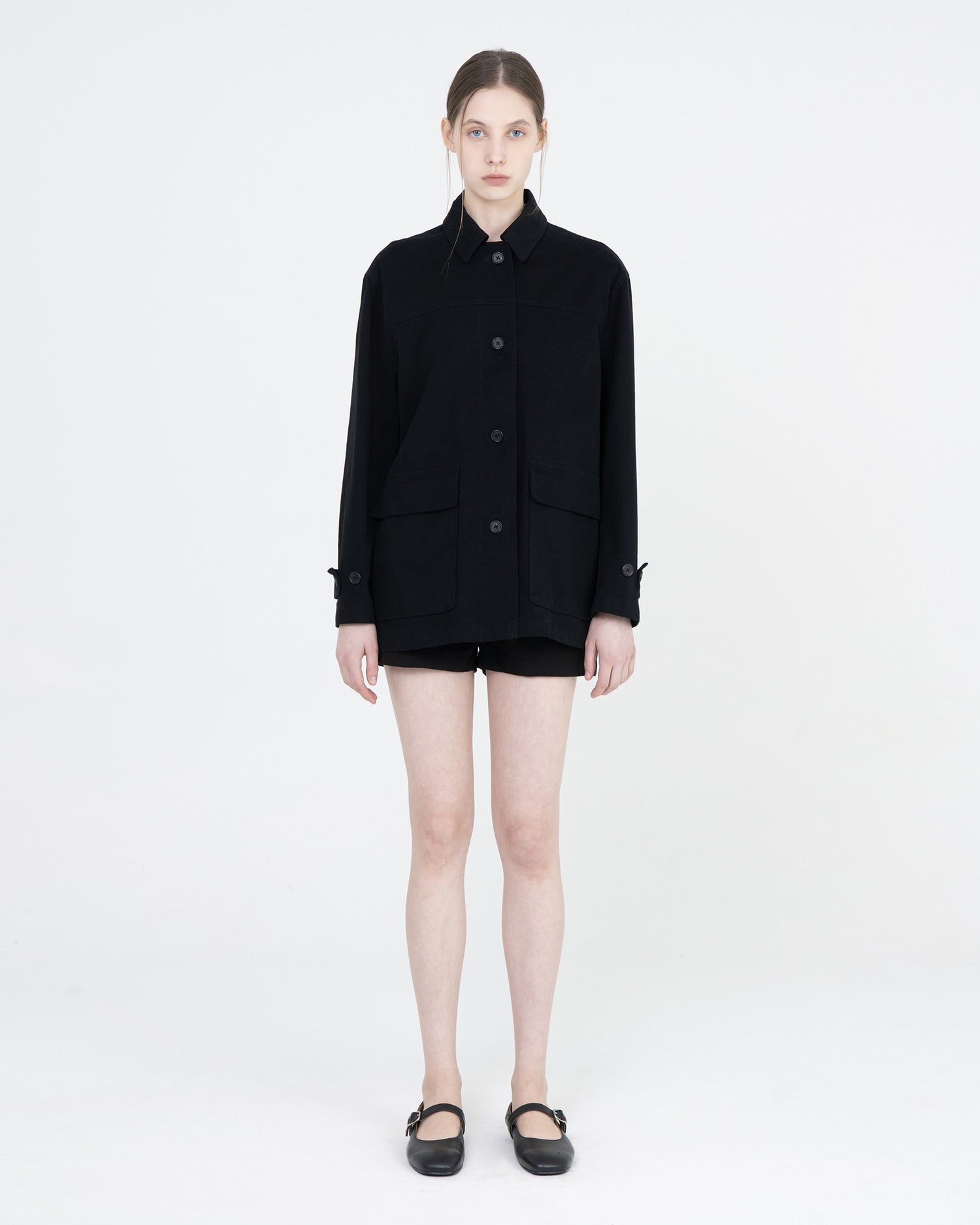 Brownyard - Half Jacket (Black) product image 2 | TRAB K-Fashion Australia