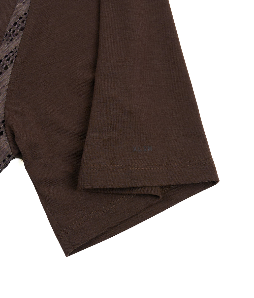 XLIM - Azxlim 01 T-Shirt (Brown) product image 9 | TRAB K-Fashion Australia