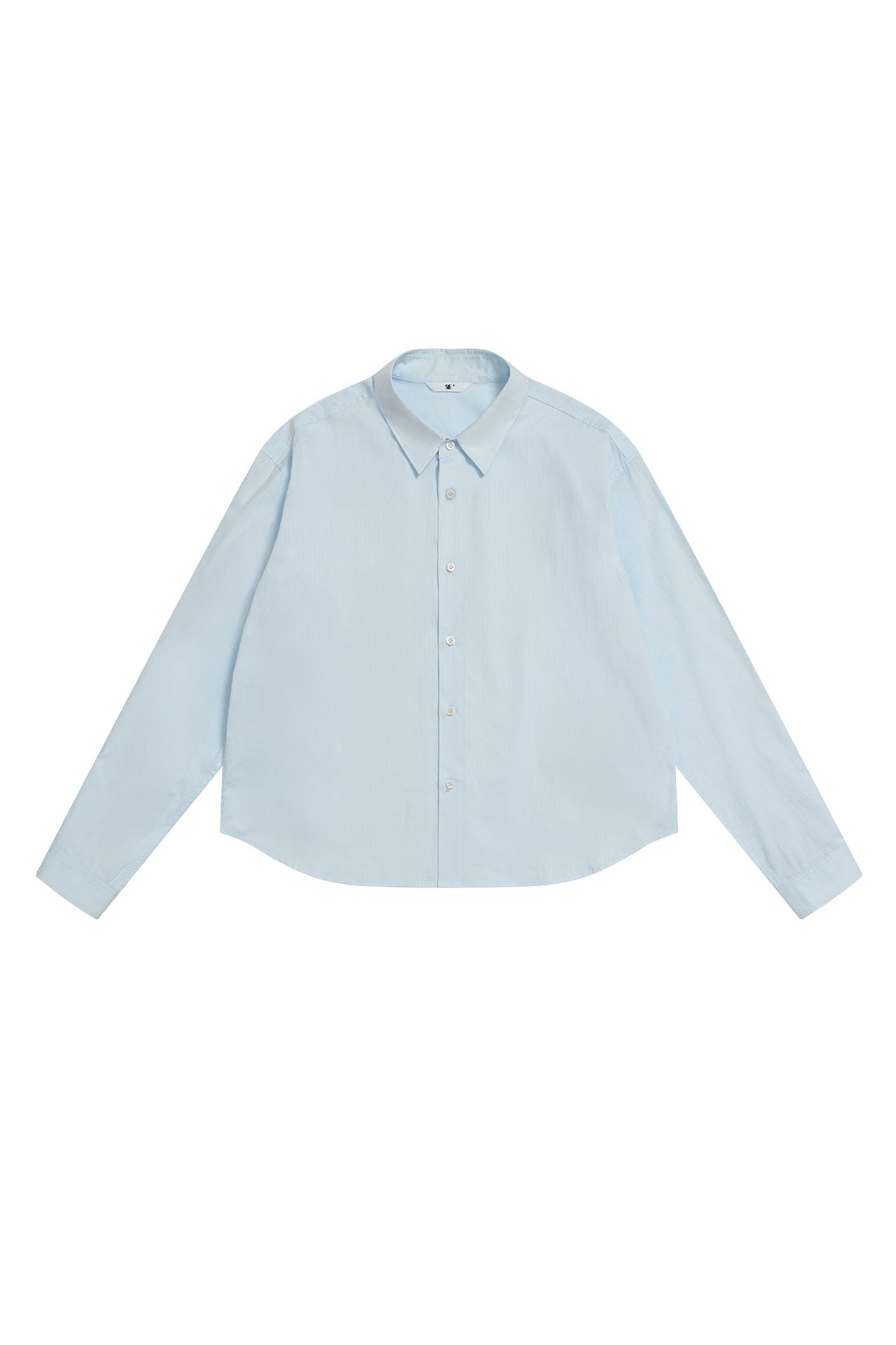 STU - Stripe Crop Shirt (Sky Blue) product image 17 | TRAB K-Fashion Australia