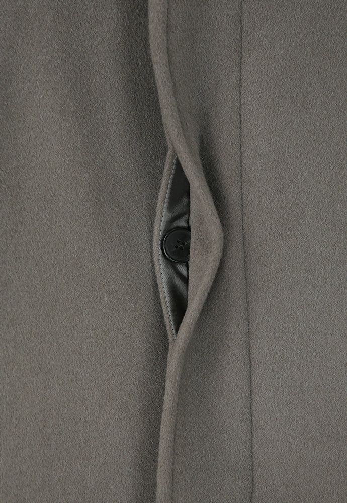 Art if acts - Cashmere Soutien Collar Coat (Moss Grey) product image 15 | TRAB K-Fashion Australia