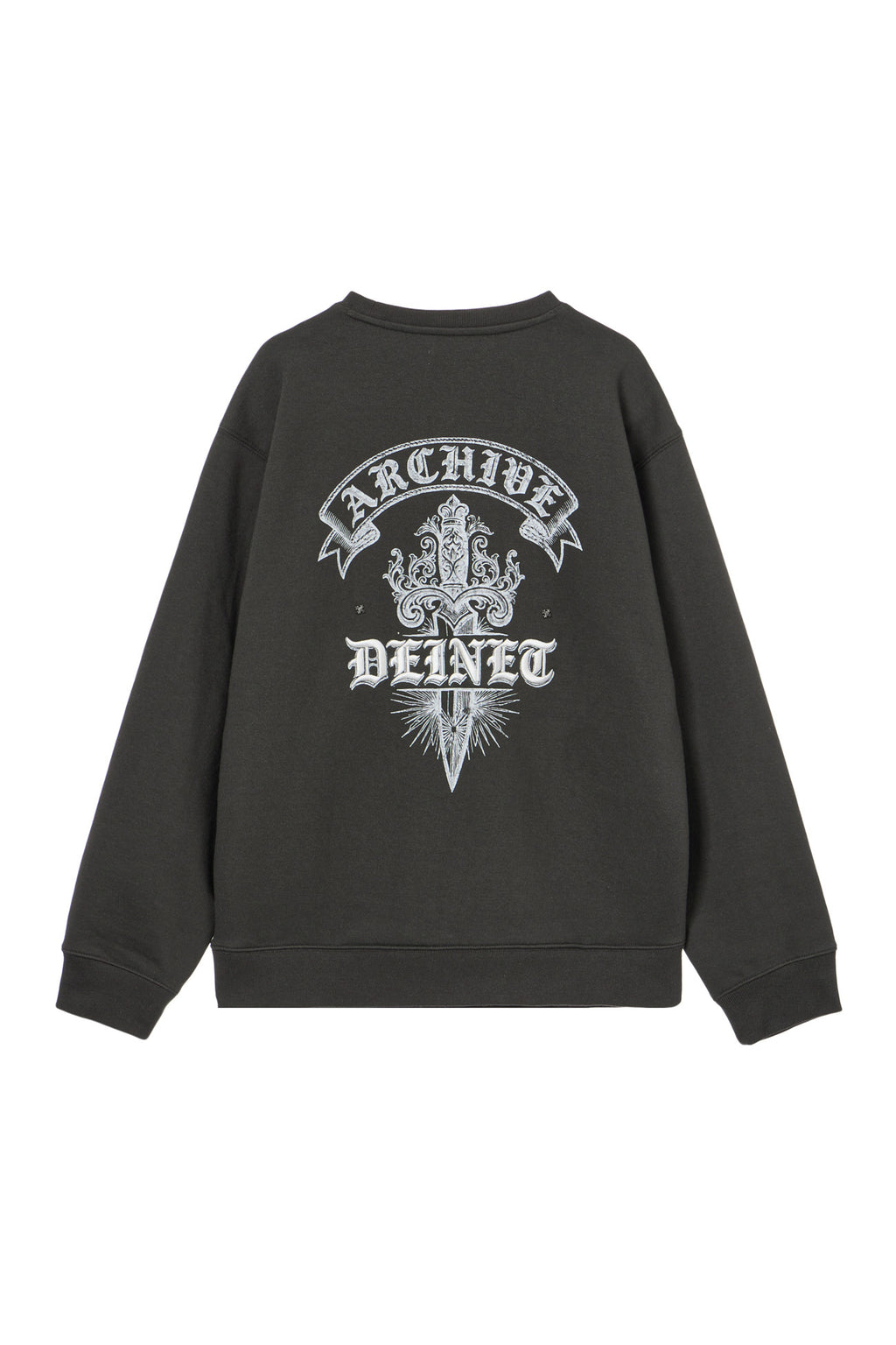 Deinet - Archive Crest Sweatshirt (Charcoal) product image 2 | TRAB K-Fashion Australia