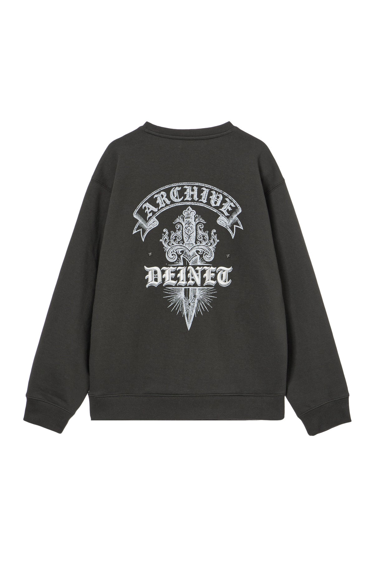 Deinet - Archive Crest Sweatshirt (Charcoal) product image 2 | TRAB K-Fashion Australia