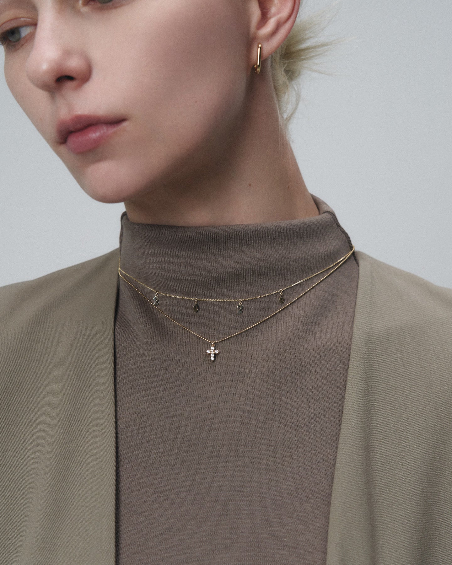 Numbering - Initial Necklace (Number ver.) ‘2026’ #6725 product image 3 | TRAB K-Fashion Australia