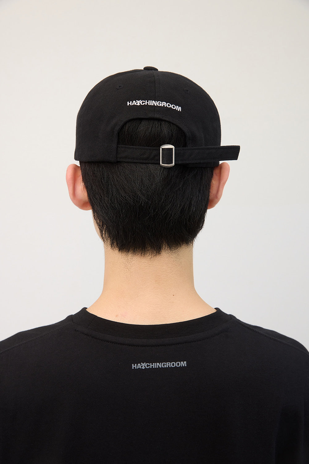 Hatchingroom - Tabber Modern Goth Cap (Washed Black) product image 13 | TRAB K-Fashion Australia
