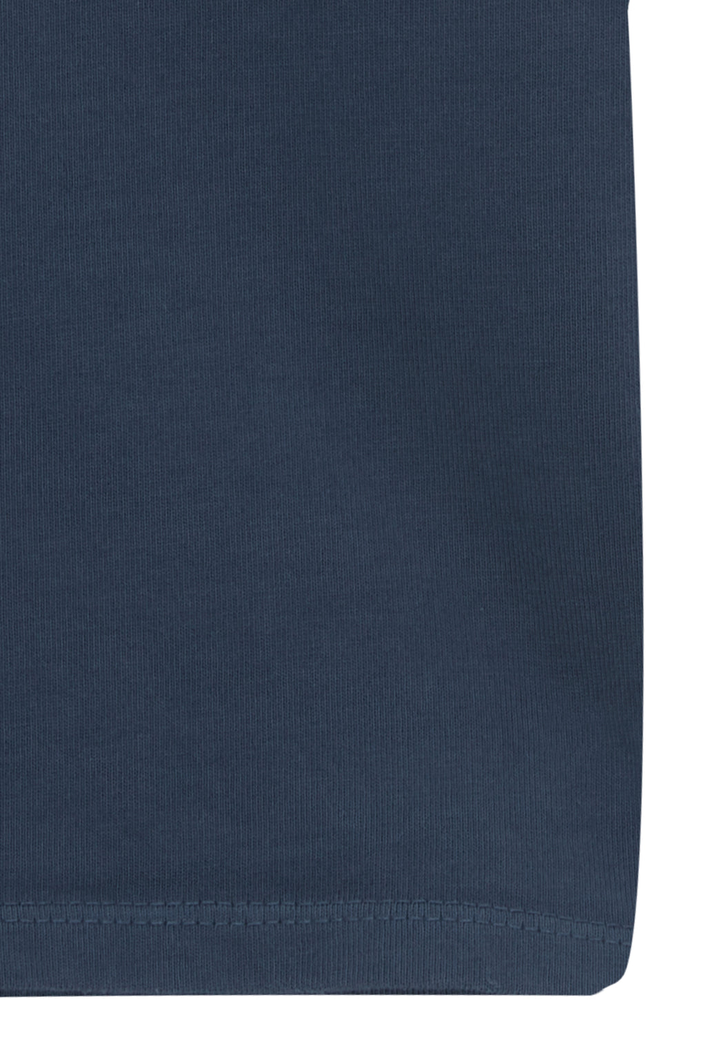 Matin Kim - Pigment Cut Out Logo Crop Top (Smoke Blue) product image 4 | TRAB K-Fashion Australia