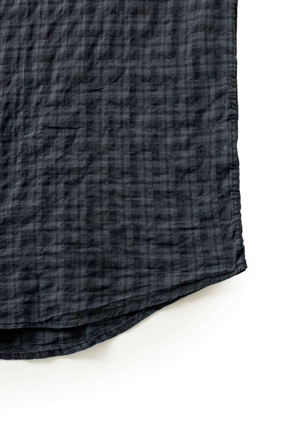 Hatchingroom - Arrow Shirt Over Dyed Check (Blue) product image 6 | TRAB K-Fashion Australia