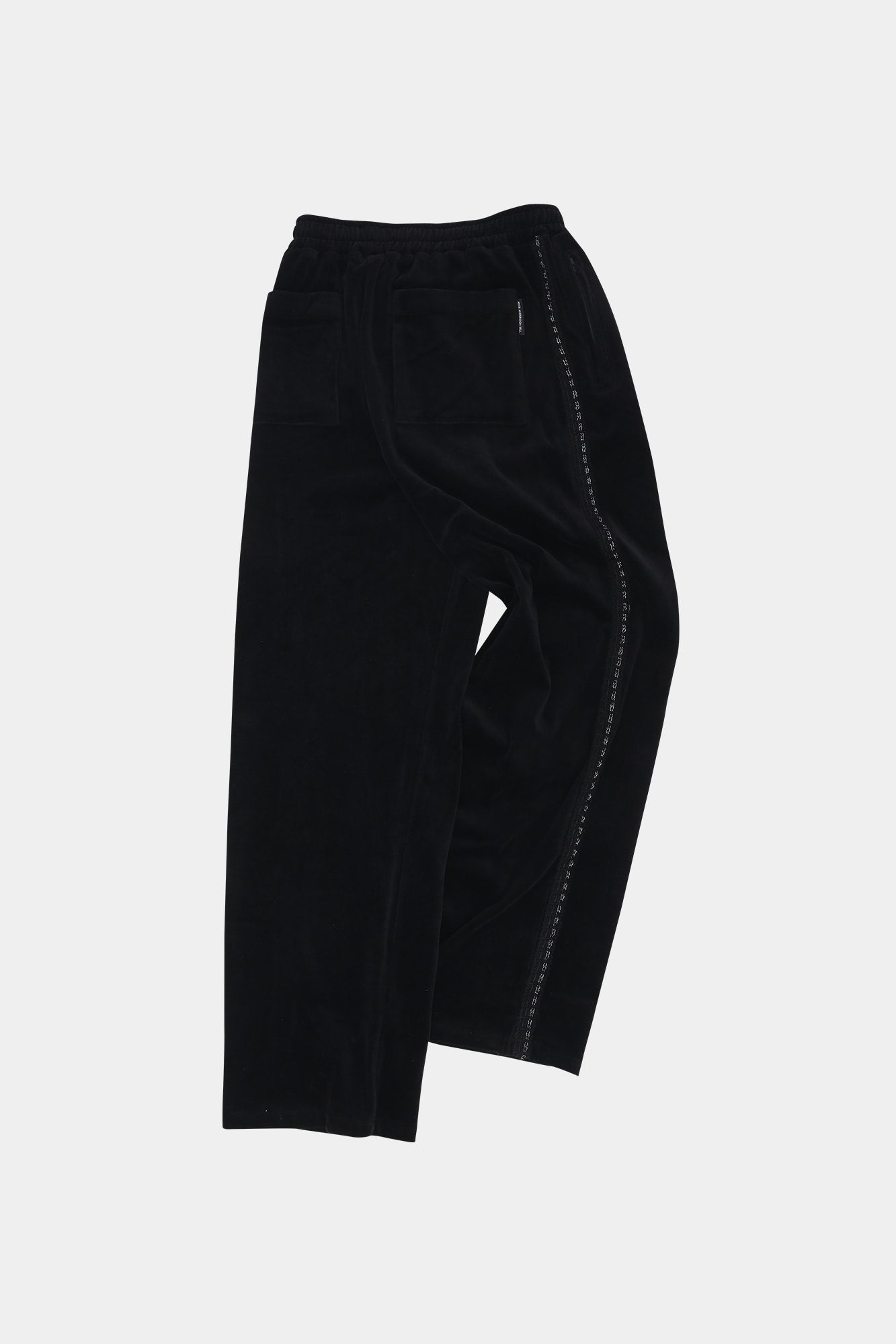 Andersson Bell - Unisex Velvet Track Pants (Black) product image 9 | TRAB K-Fashion Australia
