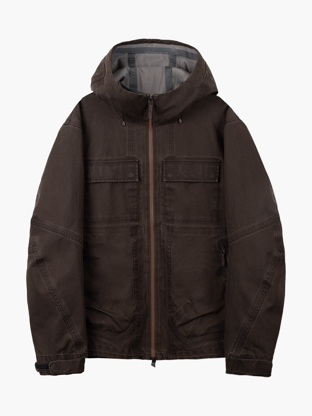 Jiyong Kim - Multi Pocket Jacket (Brown) product image 8 | TRAB K-Fashion Australia
