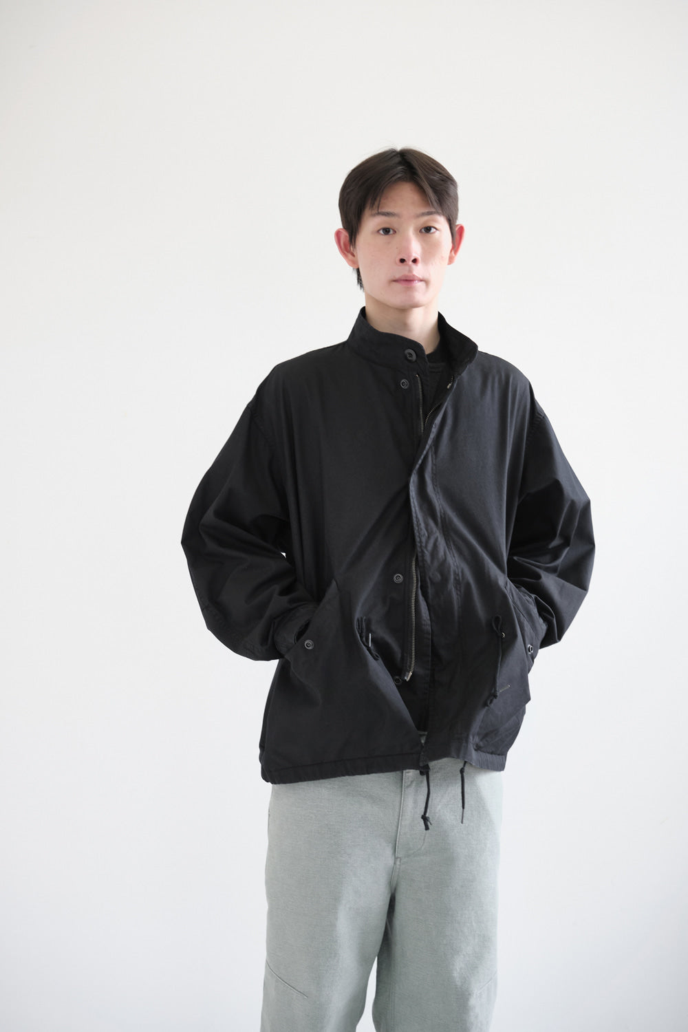 Hatchingroom - Short Mods Parka (Blue Black) product image 6 | TRAB K-Fashion Australia