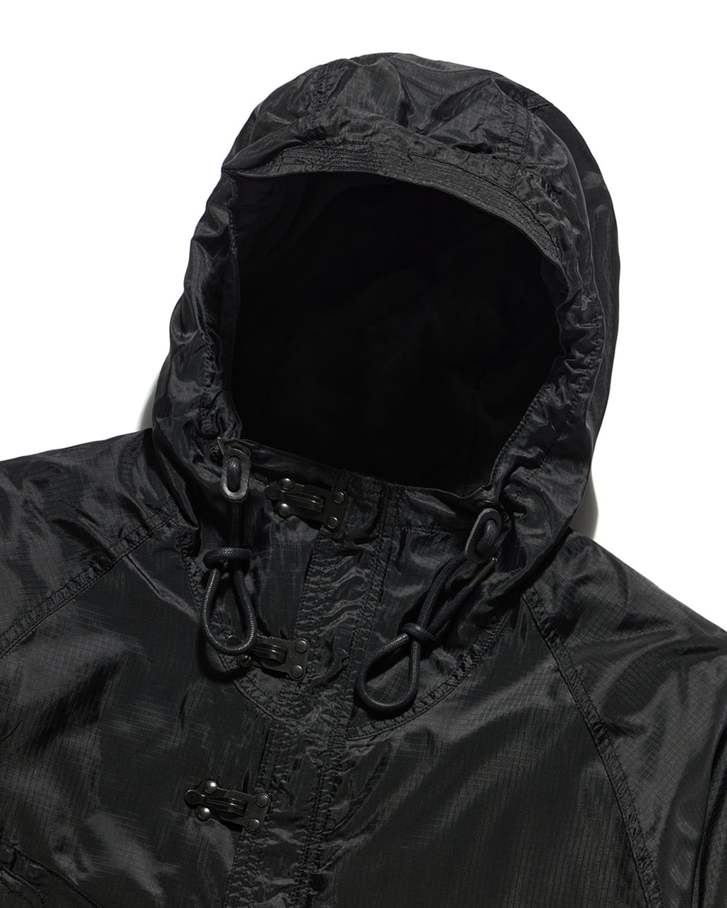Eastlogue - Deck Hoodie Parka (Black Ripstop) product image 5 | TRAB K-Fashion Australia