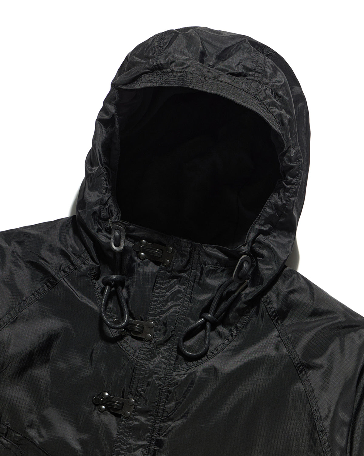 Eastlogue - Deck Hoodie Parka (Black Ripstop) product image 5 | TRAB K-Fashion Australia