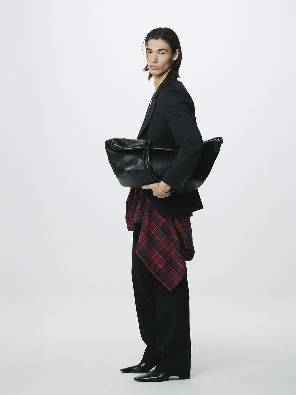 Tonywack - Wool Single-Breasted Tailored Jacket (Midnight) product image 3 | TRAB K-Fashion Australia