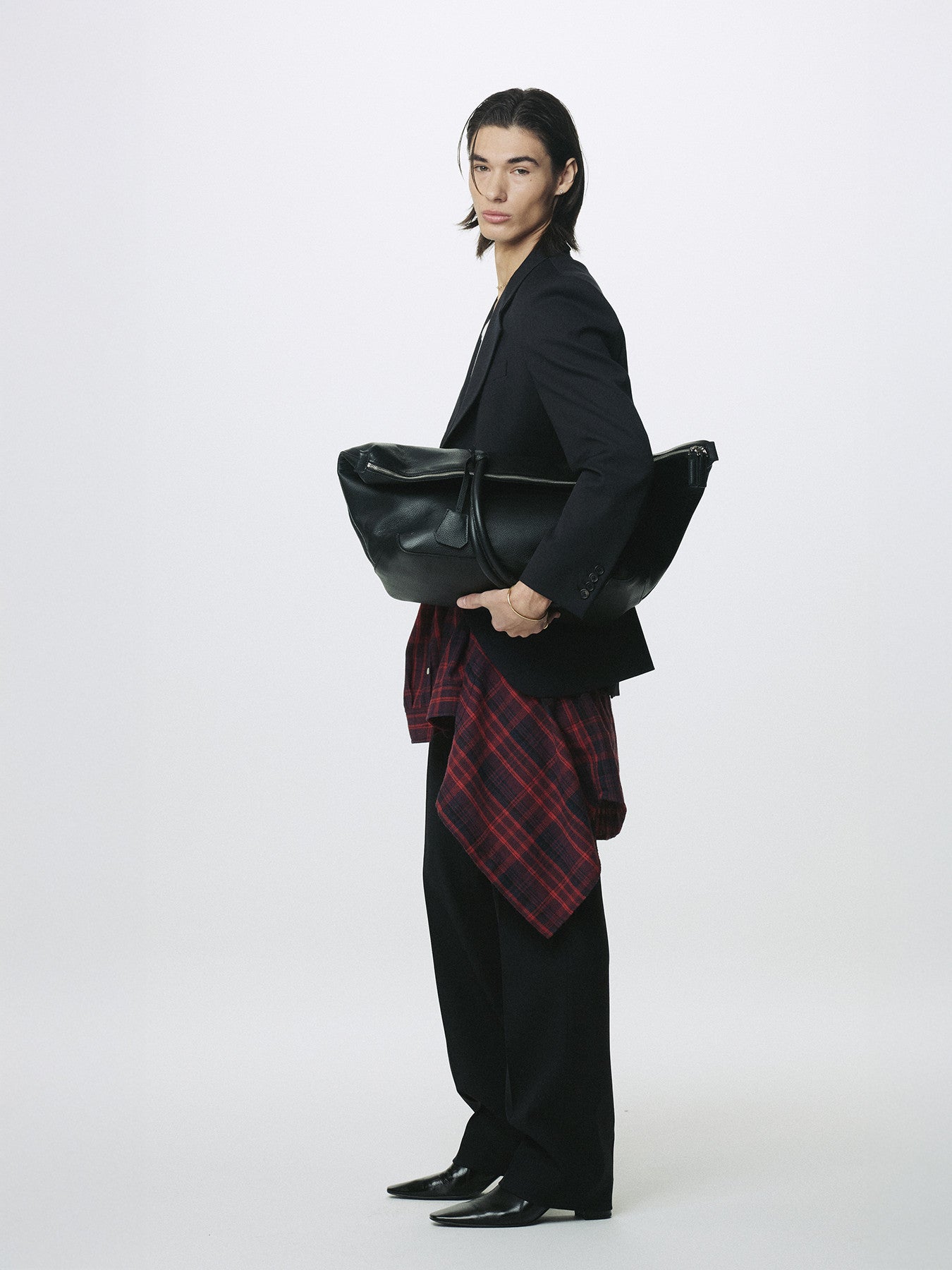 Tonywack - Wool Single-Breasted Tailored Jacket (Midnight) product image 3 | TRAB K-Fashion Australia