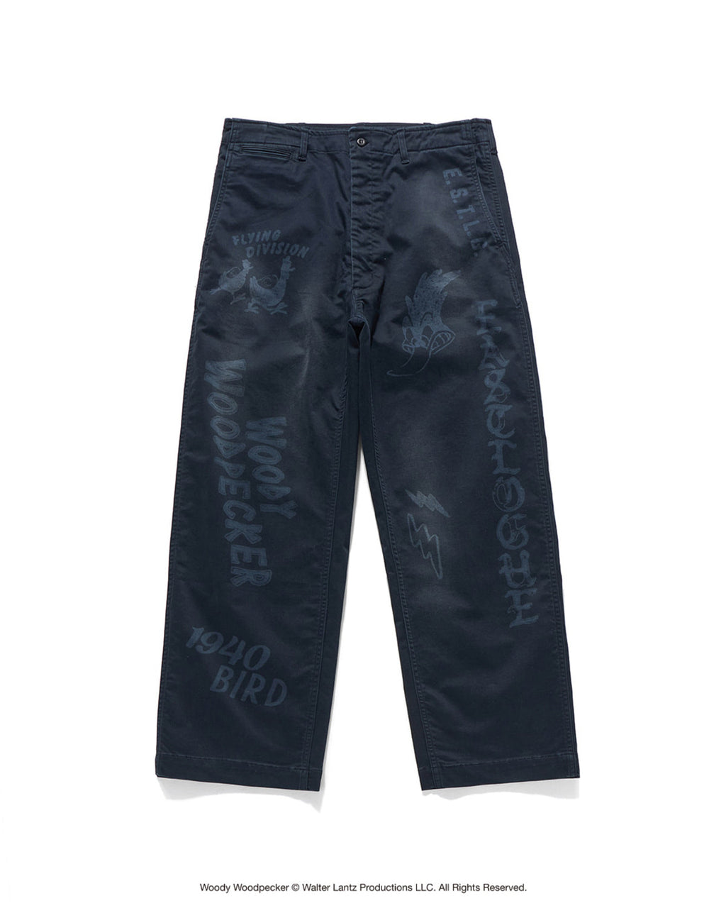 Eastlogue - Vintage Memirial Chino Pants (D.navy Moleskin) product image 1 | TRAB K-Fashion Australia