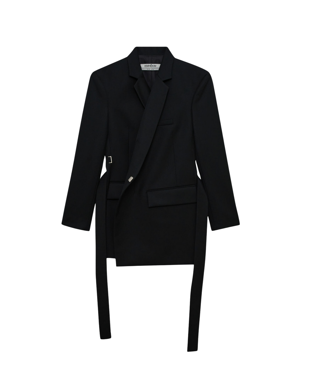 Kimhe Kim - Id Double-Breasted Blazer (Black) product image 18 | TRAB K-Fashion Australia