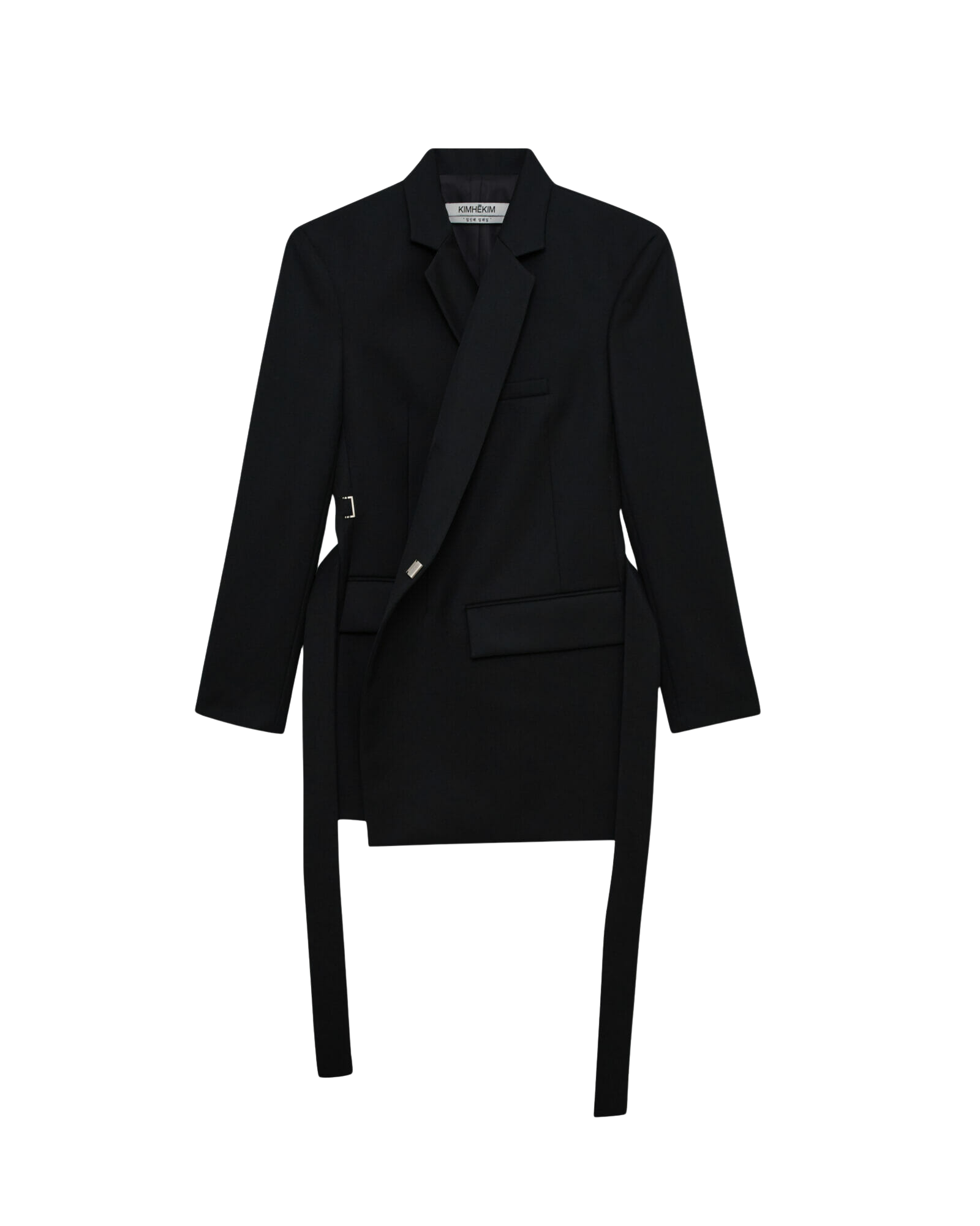Kimhe Kim - Id Double-Breasted Blazer (Black) product image 18 | TRAB K-Fashion Australia