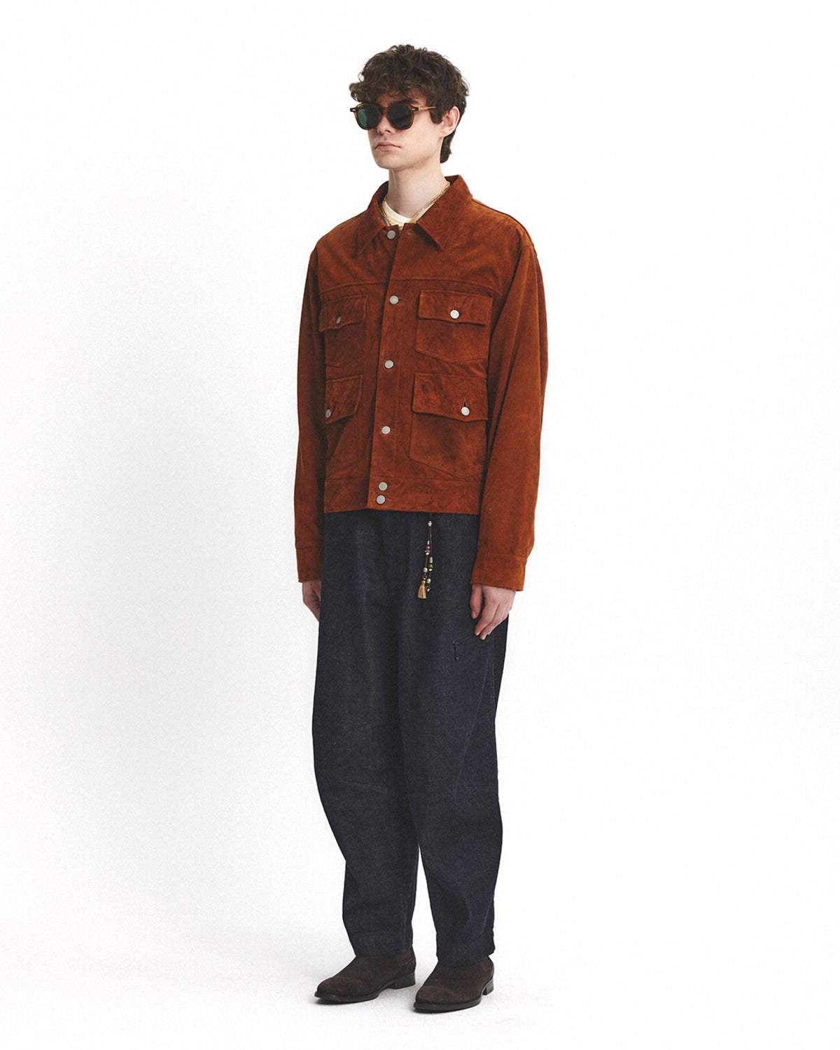 Eastlogue - Trapper Leather Jacket (Brown) product image 4 | TRAB K-Fashion Australia