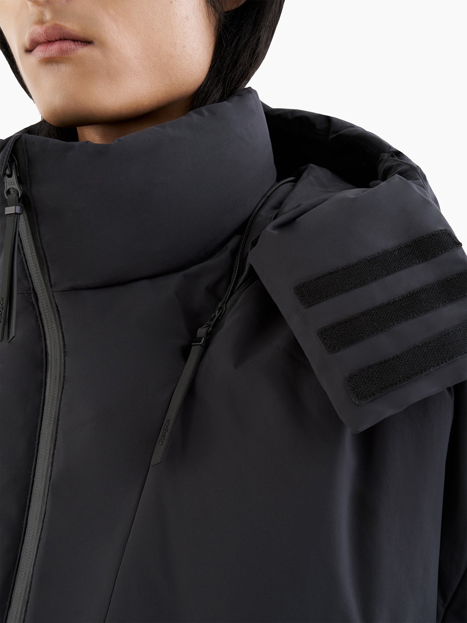 Jiyong Kim - Twisted Down Jacket (Black) product image 10 | TRAB K-Fashion Australia
