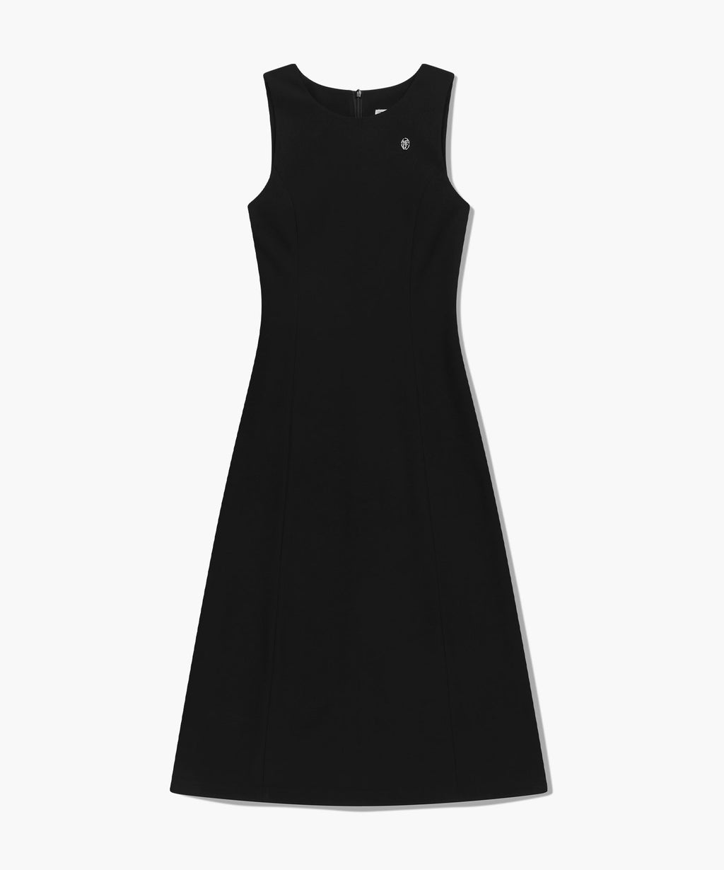 Marithe & Francois Girbaud - Sleeveless Long Dress (Black) product image 5 | TRAB K-Fashion Australia