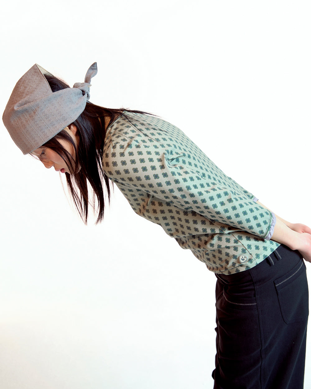 Coyseio - Flower Capri Sleeve (Light Khaki) product image 6 | TRAB K-Fashion Australia