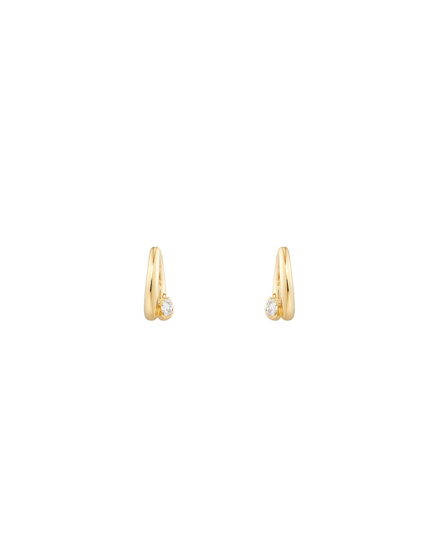 Numbering - Coil Oval Point Earring #8100 product image 9 | TRAB K-Fashion Australia