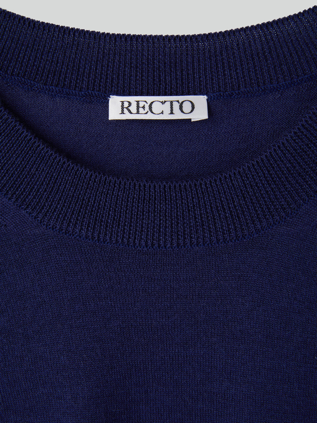 Recto - Silk-Cashmere Knit Top (Navy) product image 7 | TRAB K-Fashion Australia