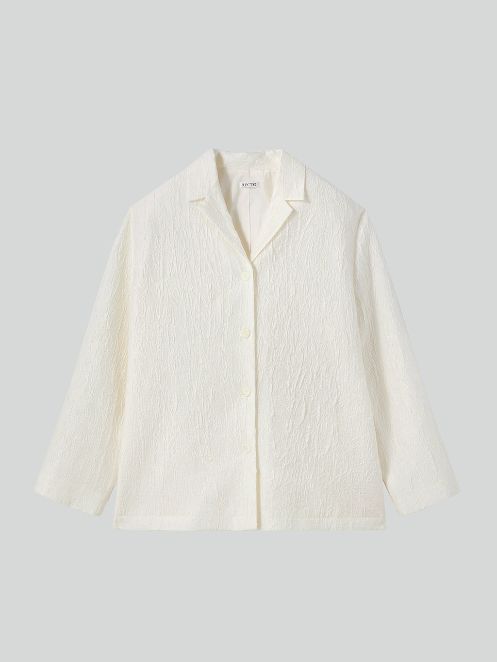 Recto - Wrinkled Lounge Shirt (Bean Ivory) product image 4 | TRAB K-Fashion Australia