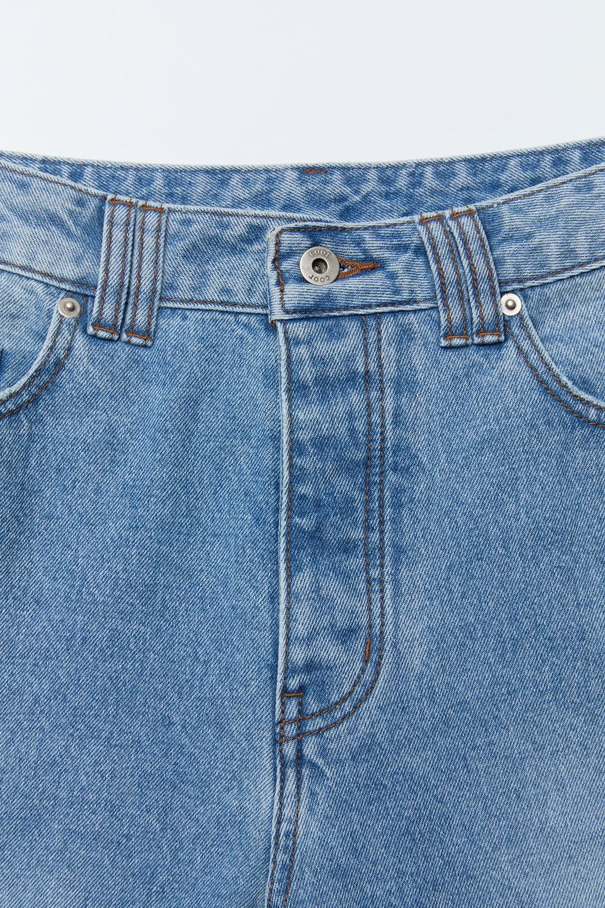 Coor - Straight Denim Pants (Blue) product image 5 | TRAB K-Fashion Australia
