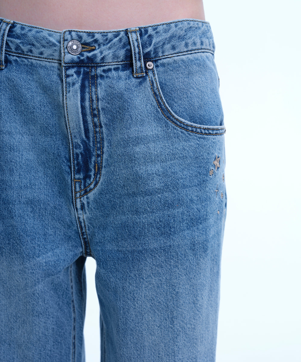 Coyseio - Stardust Denim Pants (Blue) product image 6 | TRAB K-Fashion Australia