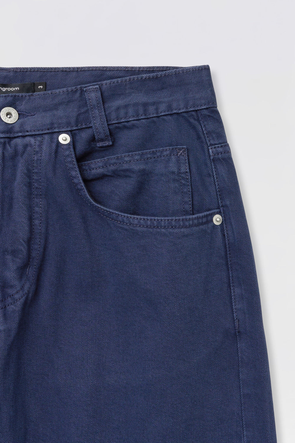 Hatchingroom - Regular Selvedge Jeans Over Dyed French (Blue) product image 5 | TRAB K-Fashion Australia