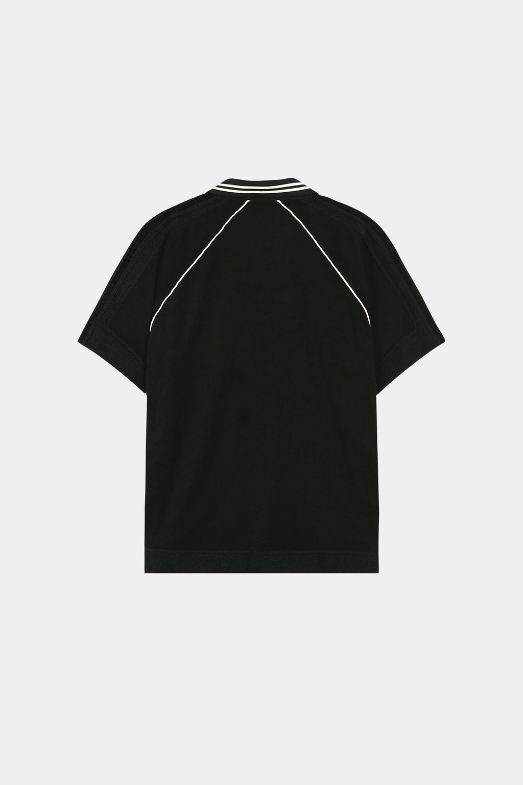 Andersson Bell - Lagos Terry Open Collar Shirt (Black) product image 9 | TRAB K-Fashion Australia