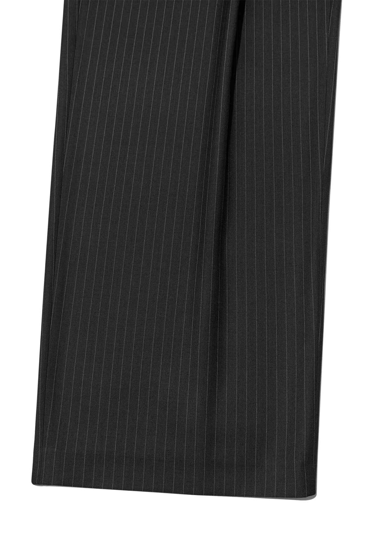 Matin Kim - Tuck Point Stripe Trouser (Charcoal) product image 5 | TRAB K-Fashion Australia
