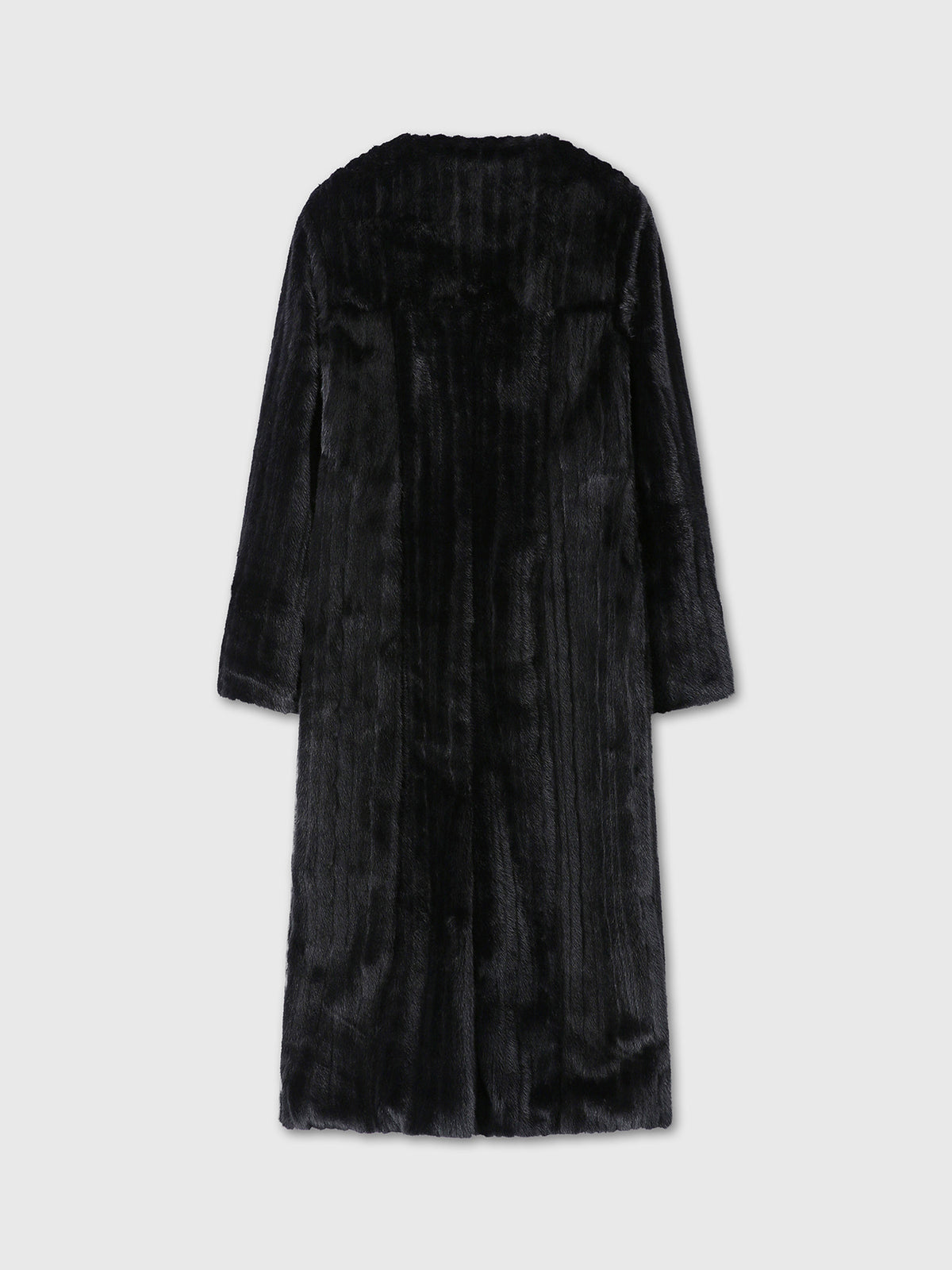 Tonywack - Faux Fur Long Coat (Black) product image 10 | TRAB K-Fashion Australia