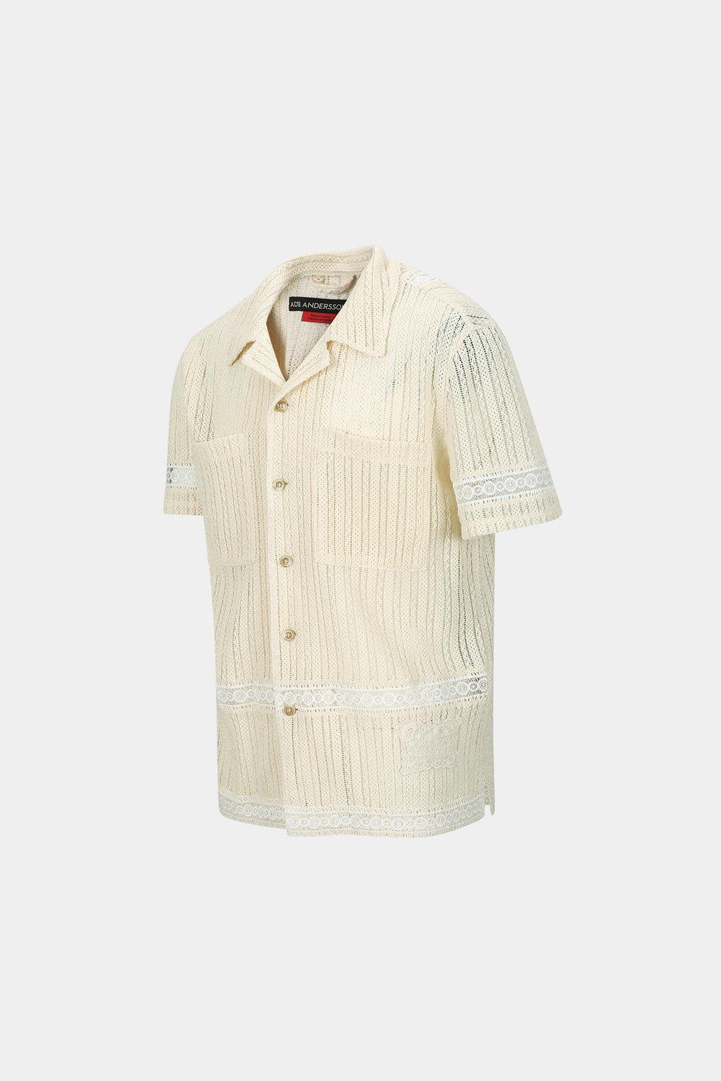 Andersson Bell - Jacquard Stripe Shirts (Ecru) product image 11 | TRAB K-Fashion Australia