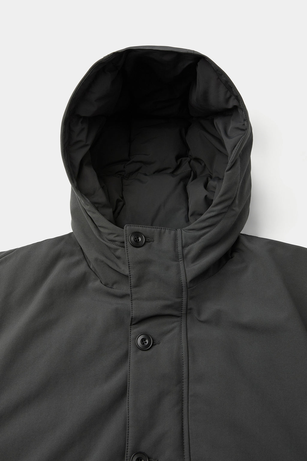 Coor - Button Duck Down Flight Bomber (Charcoal) product image 5 | TRAB K-Fashion Australia