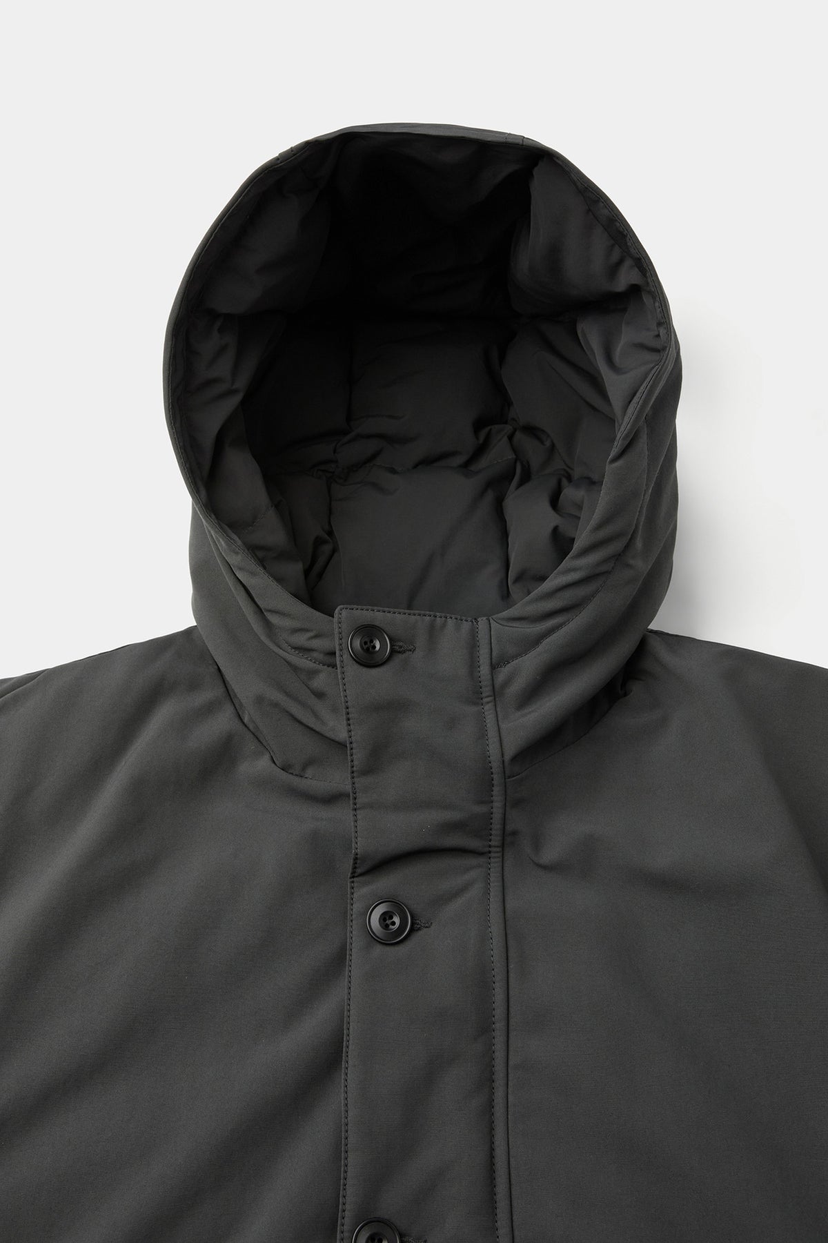 Coor - Button Duck Down Flight Bomber (Charcoal) product image 5 | TRAB K-Fashion Australia