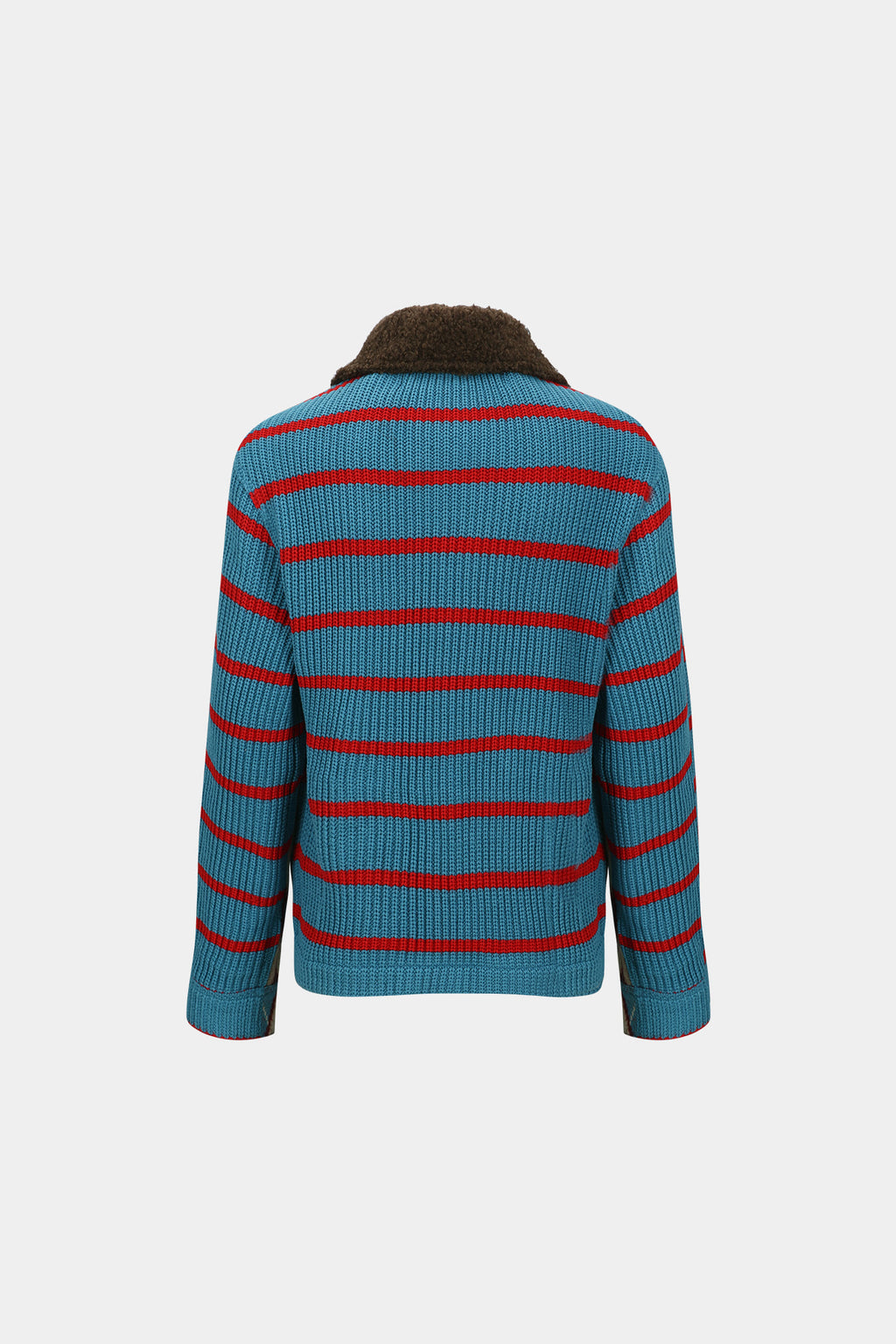 Andersson Bell - Argyle & Stripe Half Zip-Up Cardigan (Multi) product image 11 | TRAB K-Fashion Australia
