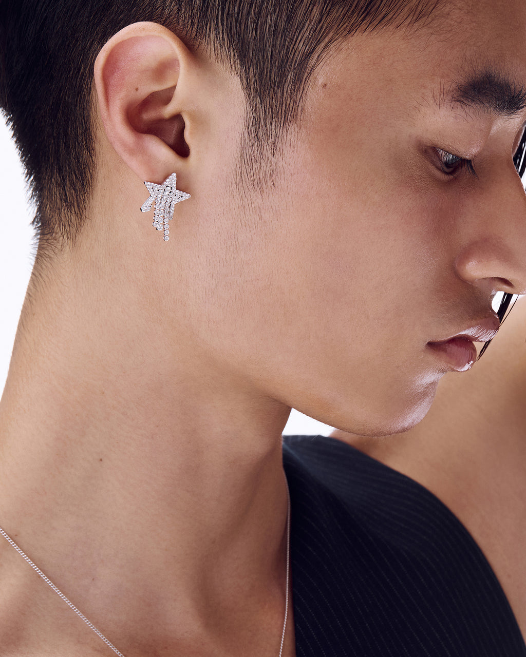 Numbering - Pave Star Drop Earrings #4112 product image 1 | TRAB K-Fashion Australia