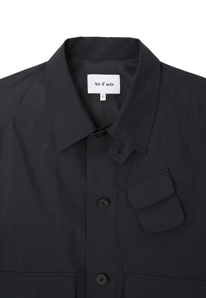 Art if acts - Three Pocket Blouson (Dark Navy) product image 13 | TRAB K-Fashion Australia