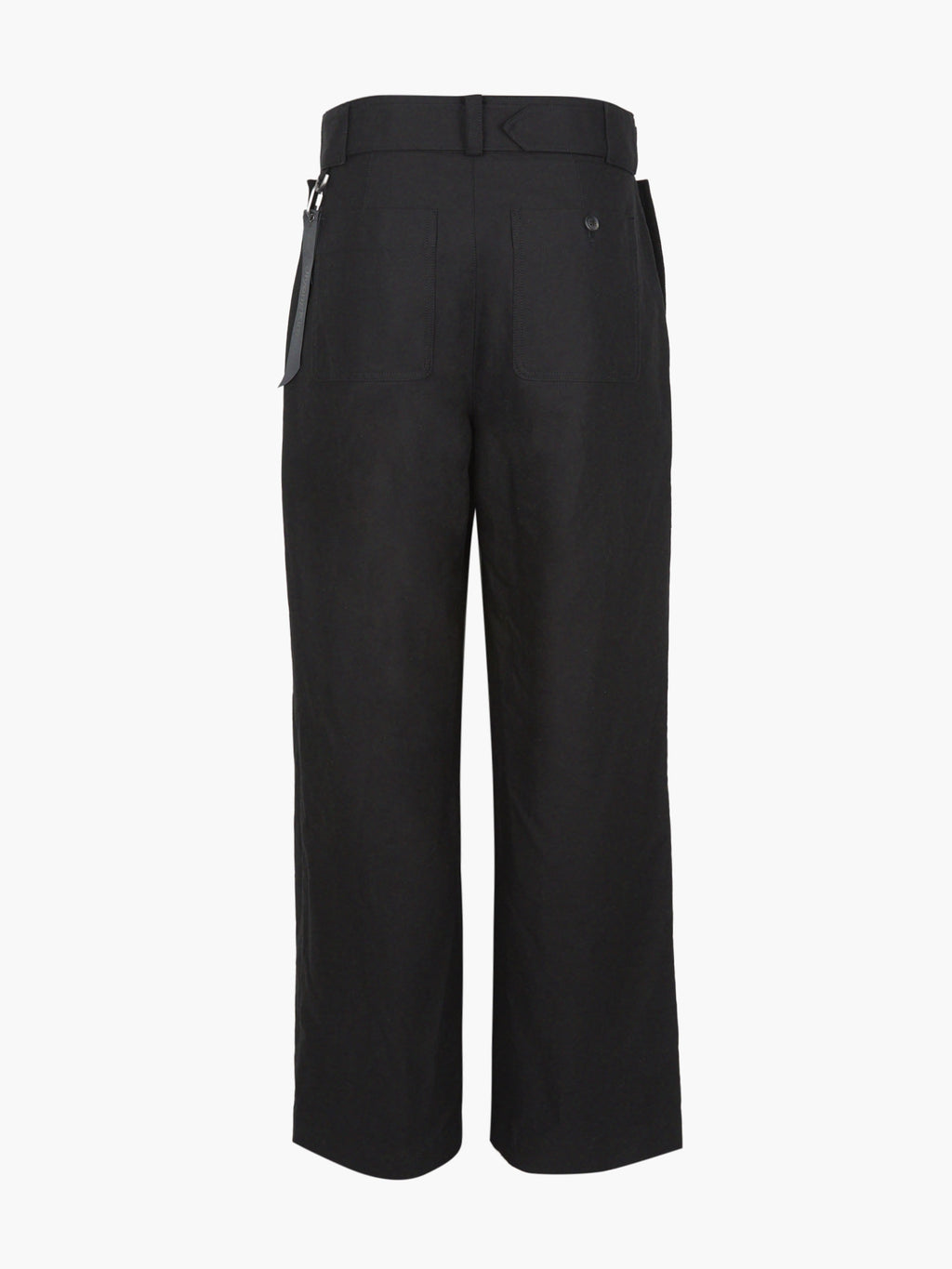 Jiyong Kim - Double Front Trousers (Black) product image 12 | TRAB K-Fashion Australia