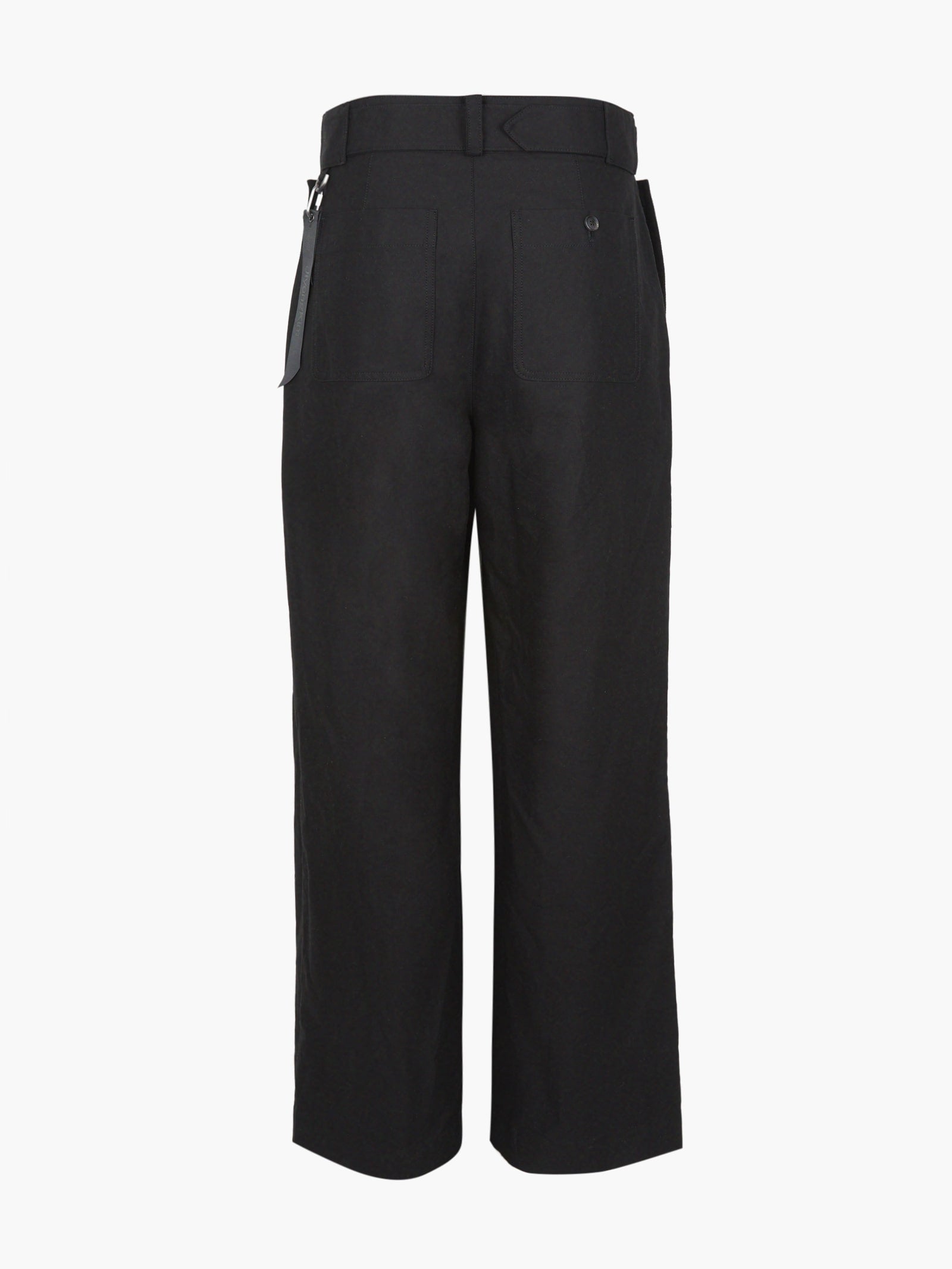 Jiyong Kim - Double Front Trousers (Black) product image 12 | TRAB K-Fashion Australia